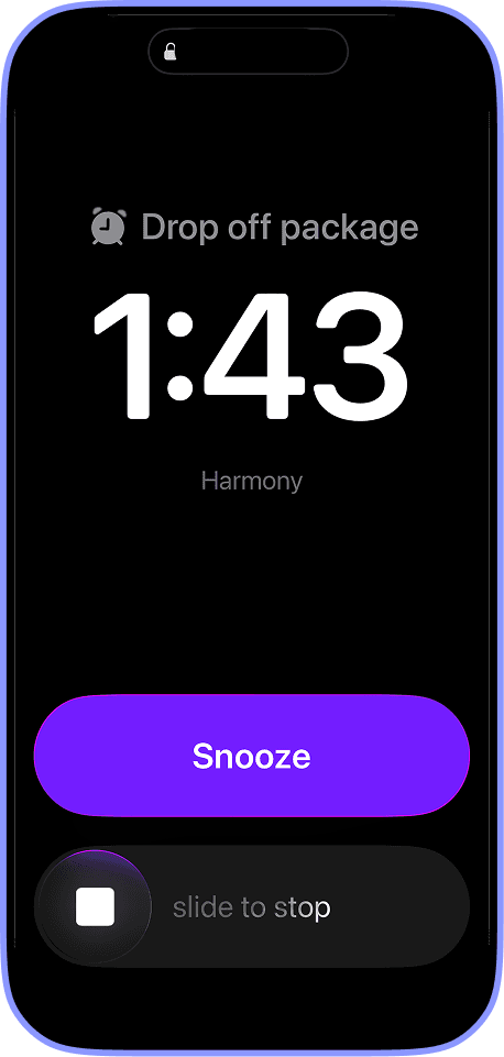 Alarm notifications